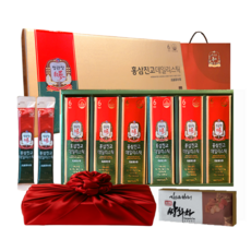 정관장 6년근 홍삼정 에브리타임 홍삼진고 스틱 30set 300ml+쇼핑백 추석 명절 부모님 면력 선물세트(보자기포함) 1개, 1박스, 30정