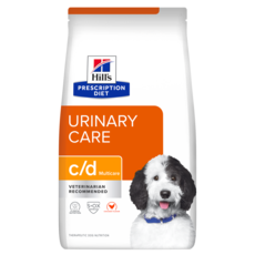 Hill's 希爾思 處方食品 犬用 c/d Multicare 泌尿道護理 雞肉口味, 7.98kg, 1個, 泌尿道健康