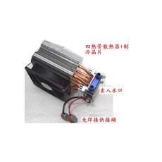 DC12V水族用20L以內水量水冷機模組(含電源 馬達 水管 溫控器)小型魚缸