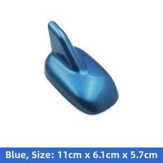 차량 지붕 안테나 장식 스티커 자동차 라디오 신호 외장 부품, 5. Blue