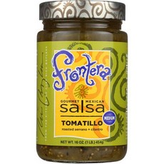 프론테라 살사 미디엄 토마티요 Frontera Salsa Med Tomatillo, 839.15g, 1개