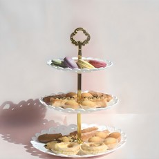 Louis&Topfel露營用3層托盤, 混色, 1個