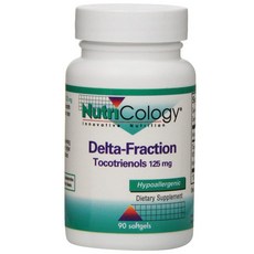 Nutricology Delta-Fraction生育三烯酚軟膠囊 125mg, 90顆, 1罐