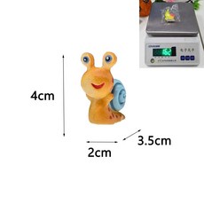 一心 水族 微景觀蝸牛 魚缸造景裝飾擺件 迷你蝸牛 多肉盆栽造景 婚禮裝飾 辦公室小物 水族佈置, 1個, 棕色小蝸牛