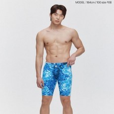 레노마수영복 남성 스파클 4부 수영복 MS2G807 131235