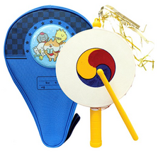 모닝글로리 댕댕이 동동 소고, 블루, 1개