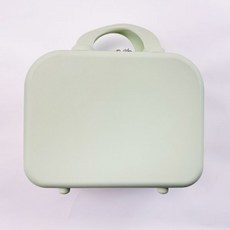 새로운 휴대용 화장품 케이스 14 인치 여행 보관 고급 휴대용 소형 수하물 가방 손 선물, D 스퀘어 오프화이트 여행가방