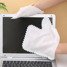 고매한 세척형 장갑 청소패드 10p 부직포청소, 화이트, 1개