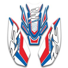 탱크 스티커 보호대 오토바이 장식 데칼 반사, 2. C2