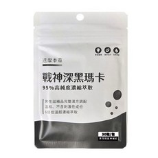 達摩本草 戰神深黑瑪卡MACA膠囊(30粒) 小資屋, 1個, 30顆