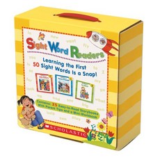 [원서] 하드커버 도서 Scholastic 사이트 워드 리더스 25권 세트 hardcover Book Scholastic Sight Word Readers Set of 25
