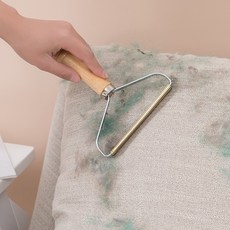 털 제거 스크래퍼 고양이 강아지 반려동물 침구 카페트 코트 옷 밀대 브러쉬 청소 빗, 1개, 실버