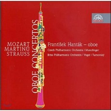 [CD] Milan MunclInger 모차르트 / 마르티누 / R.슈트라우스: 오보에 협주곡 (Mozart / Martinu / R.Strauss: Oboe Concertos)