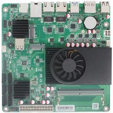 1개 10G 2i226V 25G 3랜 Intel N150 NAS 마더보드 6베이 6SATA30 2M2 NVMe 1DDR5 소프트 라우터 ITX 메인보드, 1개 10G 2i226V 25G 3랜 Intel N15