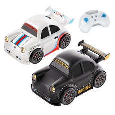 多功能漂移車 遙控/跟隨/逃跑模式 燈光音效 2.4G遙控, 遙控跟隨逃跑+燈光音樂【感應漂移車】白色, 1個