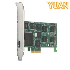 YUAN(유안) 4K HDMI 2.0 PCIe 캡쳐카드 실시간 스트리밍 YPH01 YPH01