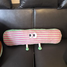 可愛長條抱枕 夾腿側睡孕婦靠墊 拆洗