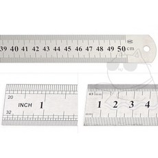 펀코 50cm 쇠자 커팅자 직자 컷팅 컷팅자 철직자 제도