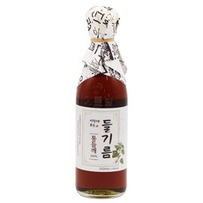 이장네 저온압착 참 고소한 통들기름100퍼센트_, 1개, 350ml
