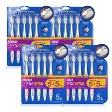 2080 칫솔 오리지날 탄력모 x 20개 부드러운모