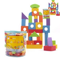 [오품] 소프트 블록 100pcs
