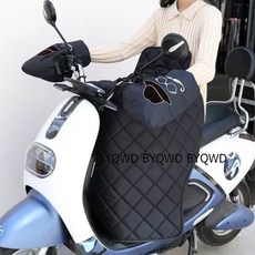 오토바이 무릎 담요 장갑 전기 자전거 스쿠터 방한 방풍 보온 배달 겨울 커버 바람막이 워머 D.구멍1개/수염(퀼팅)/그레이, C.구멍1개/수염(퀼팅)/블랙