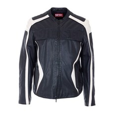 디젤 애덤 엠보스드 로고 집업 재킷