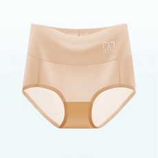 EQTN高腰無痕內褲 女士內褲 透氣舒適 親膚呵護, 膚色