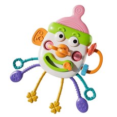 YZMY寶寶搖鈴抽抽樂掛件玩具, 奶瓶抽抽樂, 1個