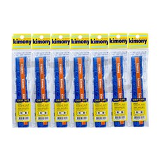 키모니 하이 소프트 레전드 오버그립 플라워 KGT137, 7개, Blue