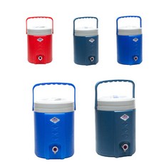 넓은입구 편리한사용 하이쿨 수통 10리터대형 물통 아이스박스보냉병 보냉물통 아이스물통 여름물통, 청록색