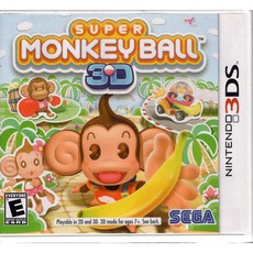 SEGA 超級猴子球 3D Nintendo 3DS 美版 全新未拆封, 1個