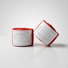 HVSTY 복싱 스타일 핸드랩 권투 훈련 밴디지 붕대 패션 허비스티, 2세트, 레드