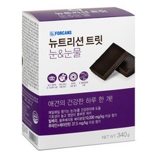 포켄스 뉴트리션트릿 눈&눈물 340g 강아지 눈 눈물 영양제 42개입 1개