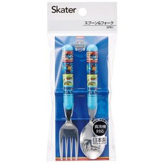 Skater 日本製兒童湯匙叉子餐具組 冰雪奇緣 TOMICA 新幹線 三麗鷗系列 食洗機適用, 1個, 汪汪隊（現貨/701979）
