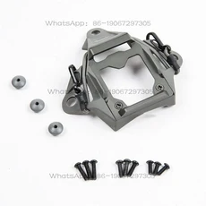 특공대 방탄모 투시경세트 군용 군인 육군 특수부대 야외 야간 전술 특전사 헬멧 미군 전투, 03 Grey FG