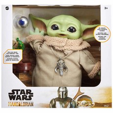 STAR WARS 星際大戰 尤達寶寶 有聲站立 11吋 28公分 背袋
