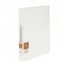 심플 2공 D링바인더 A4 PP 공간격80mm 문화산업, 1개