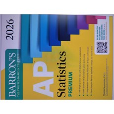 AP Statistics Premium 2026, Barron's