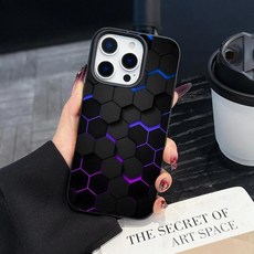 허니콤 빌딩 블록 무광 실리콘 소프트 폰 케이스 커버, 01 Yoga Block Cover, 1개