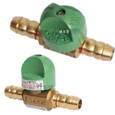 덕성 가스중간밸브(호스용) 11mm / 가스밸브 LPG통, 1개, 상세페이지 참조