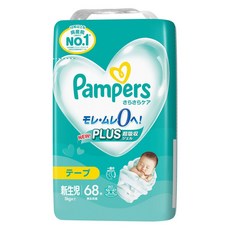 Pampers 幫寶適 超強吸水新生兒紙尿褲(黏貼型）, 68片