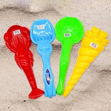 모래놀이 대형 놀이도구 4종세트, 1세트, 290g, 혼합
