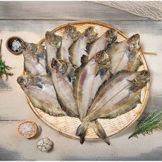 해풍건조 국내산 반건조 기름 가자미 특대(30~35cm) 10마리, 10개, 1.1kg