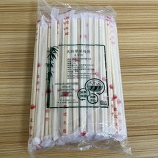 嚴選SHOP 孟宗竹天然環保竹筷100雙/包 免洗筷 竹筷 木筷 衛生筷, 1個, 普通包裝版4.8mm 100雙