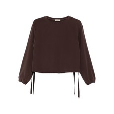 에르노 드로스트링 헴 스웨트셔츠