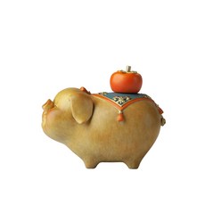 銅作TUMZUO 諸事大吉 高溫著色全黃銅手工銅雕 居家裝飾/收藏/送禮擺設