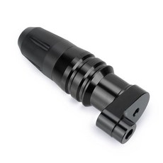 오토바이 낙하 보호 배기 슬라이더 크래시 패드, 1개, 7. A set Black