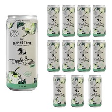 蘋果&香草碳酸飲料, 12個, 250ml