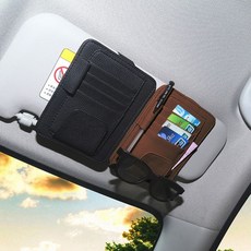 희망 멀티 선바이저 포켓 카드 선글라스 볼펜 수납 lys+2942Ck